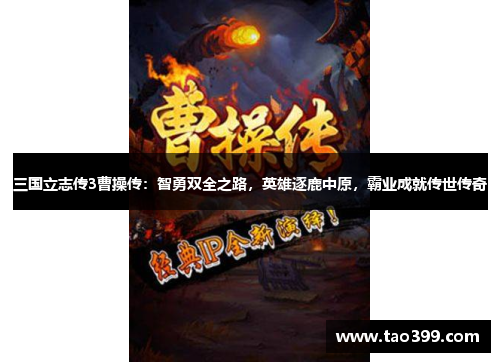 三国立志传3曹操传：智勇双全之路，英雄逐鹿中原，霸业成就传世传奇
